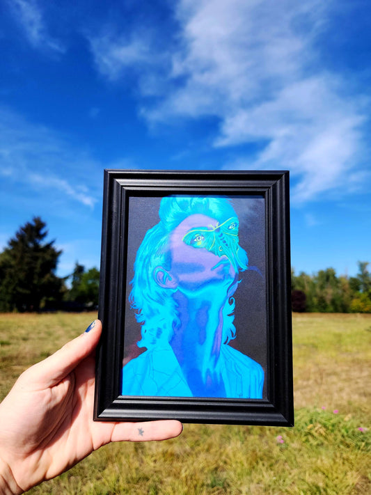 framed seeing clearly art print-My Store-rain faerie shop