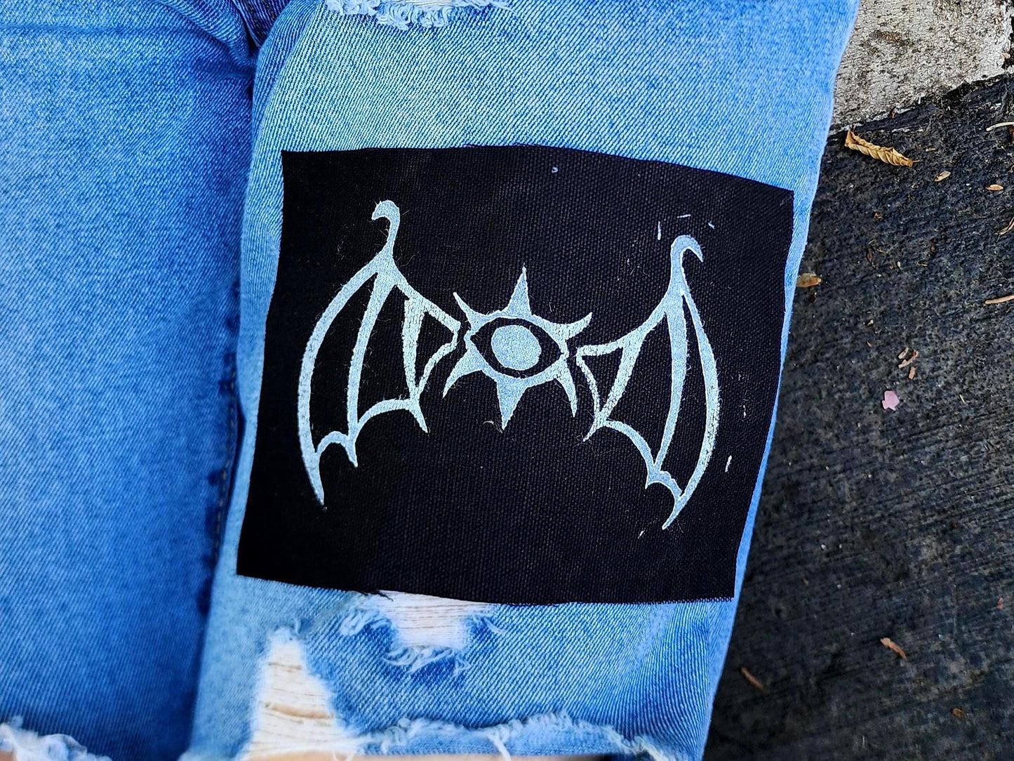 eye wings sew on patch-My Store-rain faerie shop