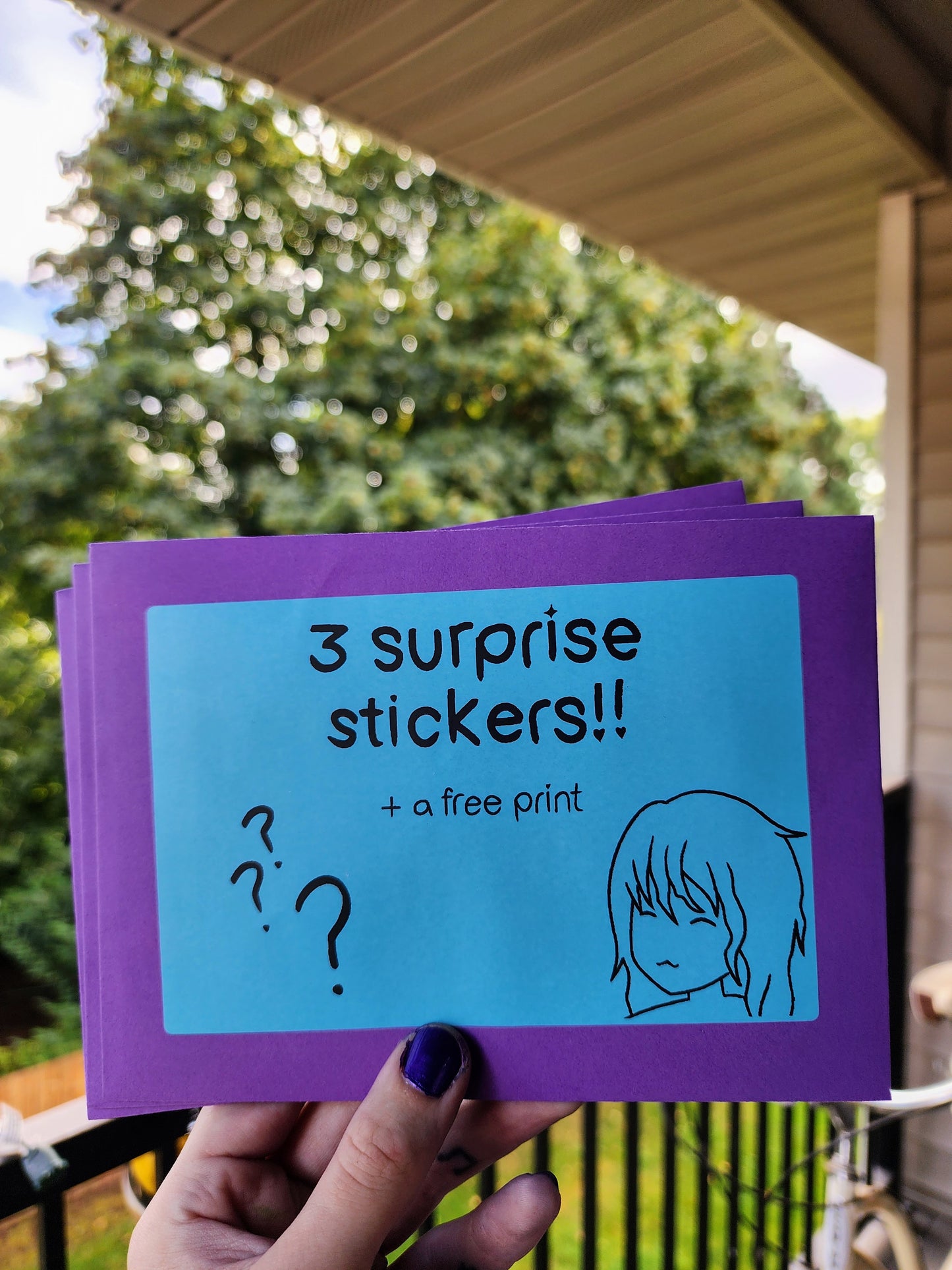 stickers mystery bundle | waterproof weatherproof-My Store-rain faerie shop
