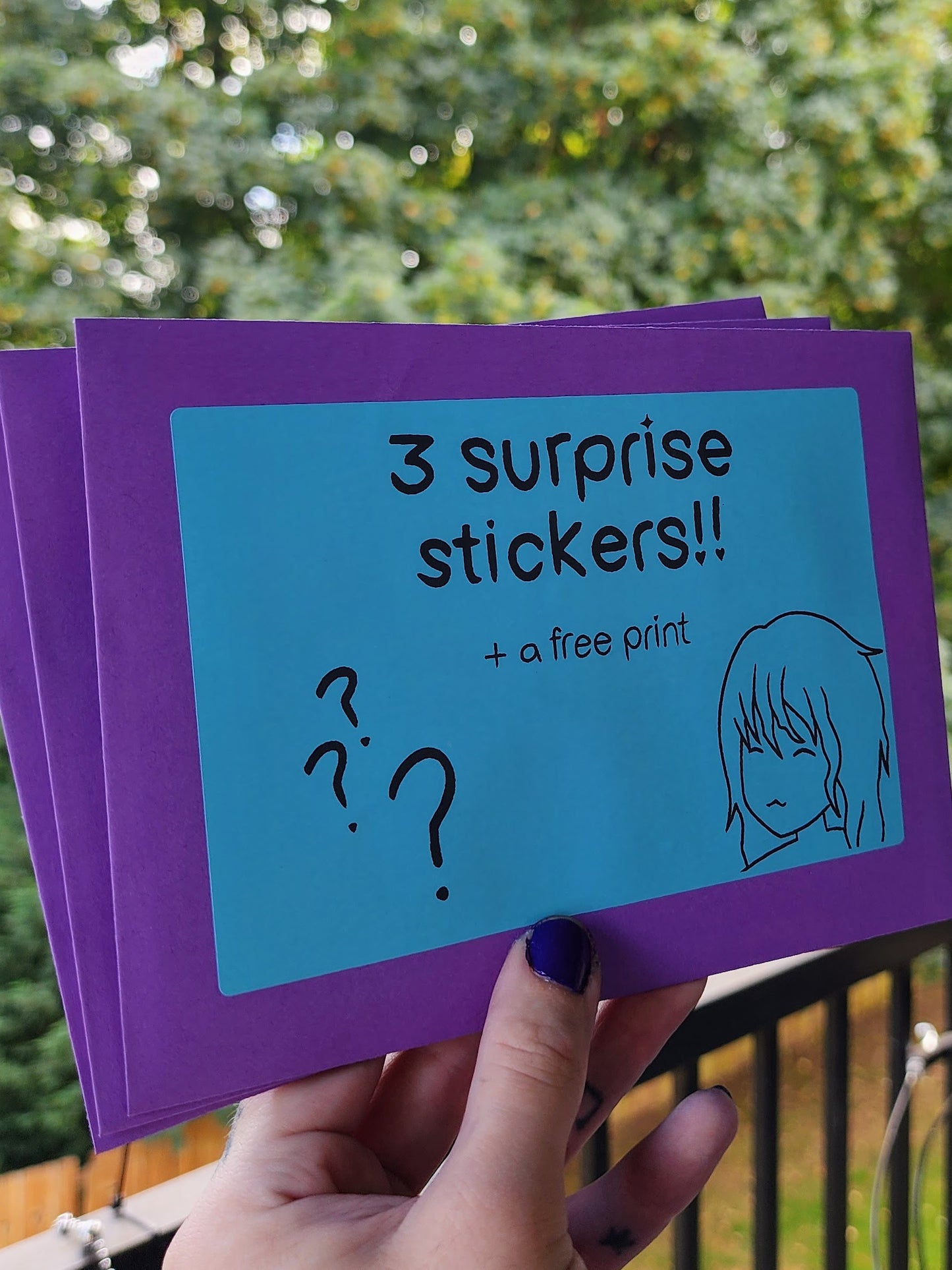 stickers mystery bundle | waterproof weatherproof-My Store-rain faerie shop