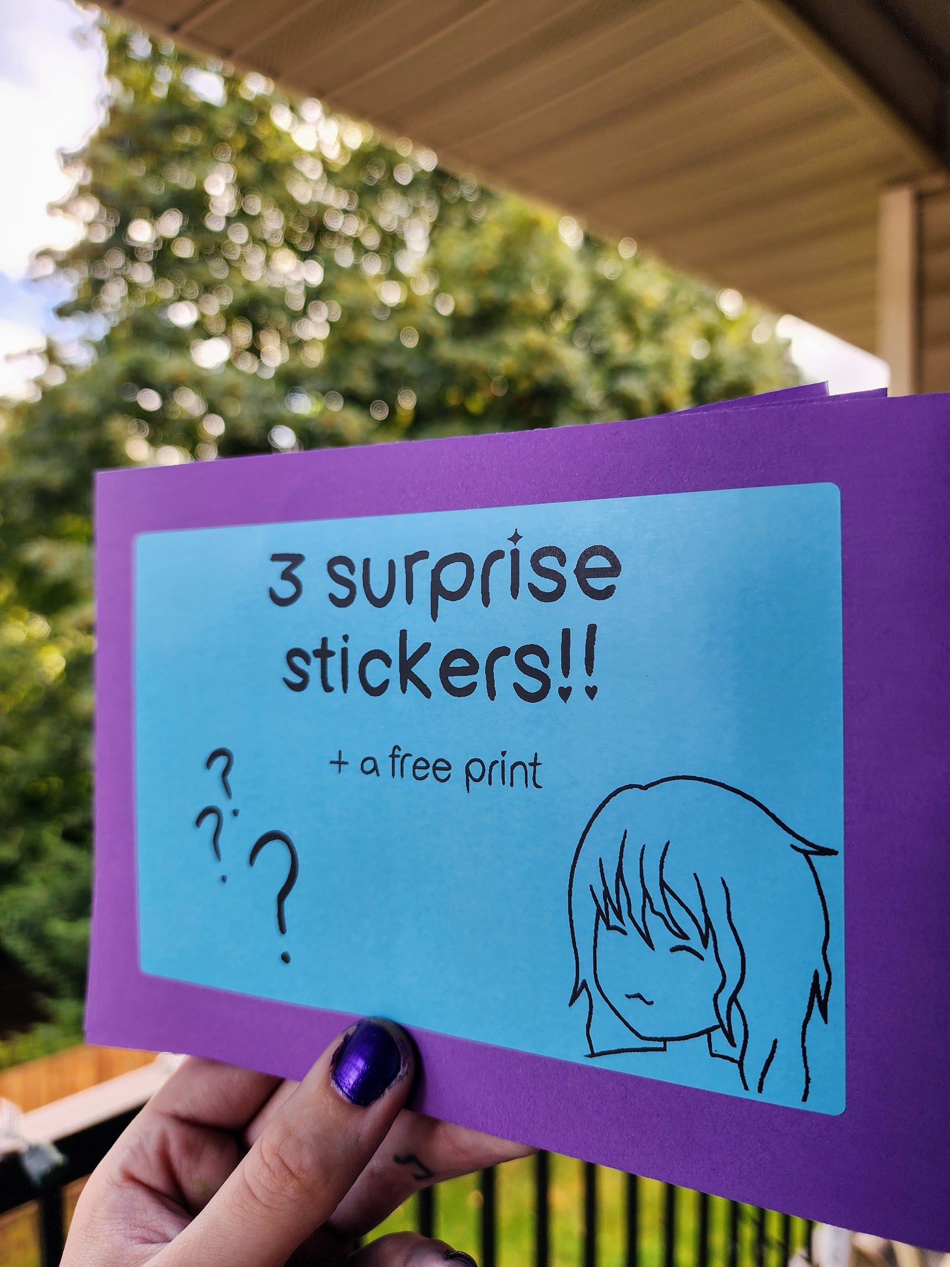stickers mystery bundle | waterproof weatherproof-My Store-rain faerie shop
