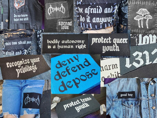 sew on patches mystery bundle-My Store-rain faerie shop