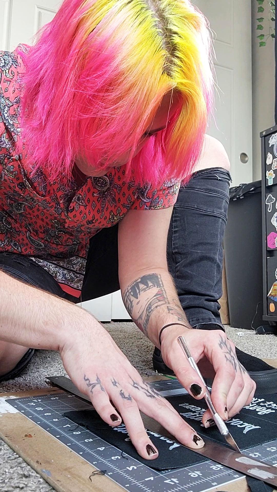 recognize your privilege sew on patch-My Store-rain faerie shop