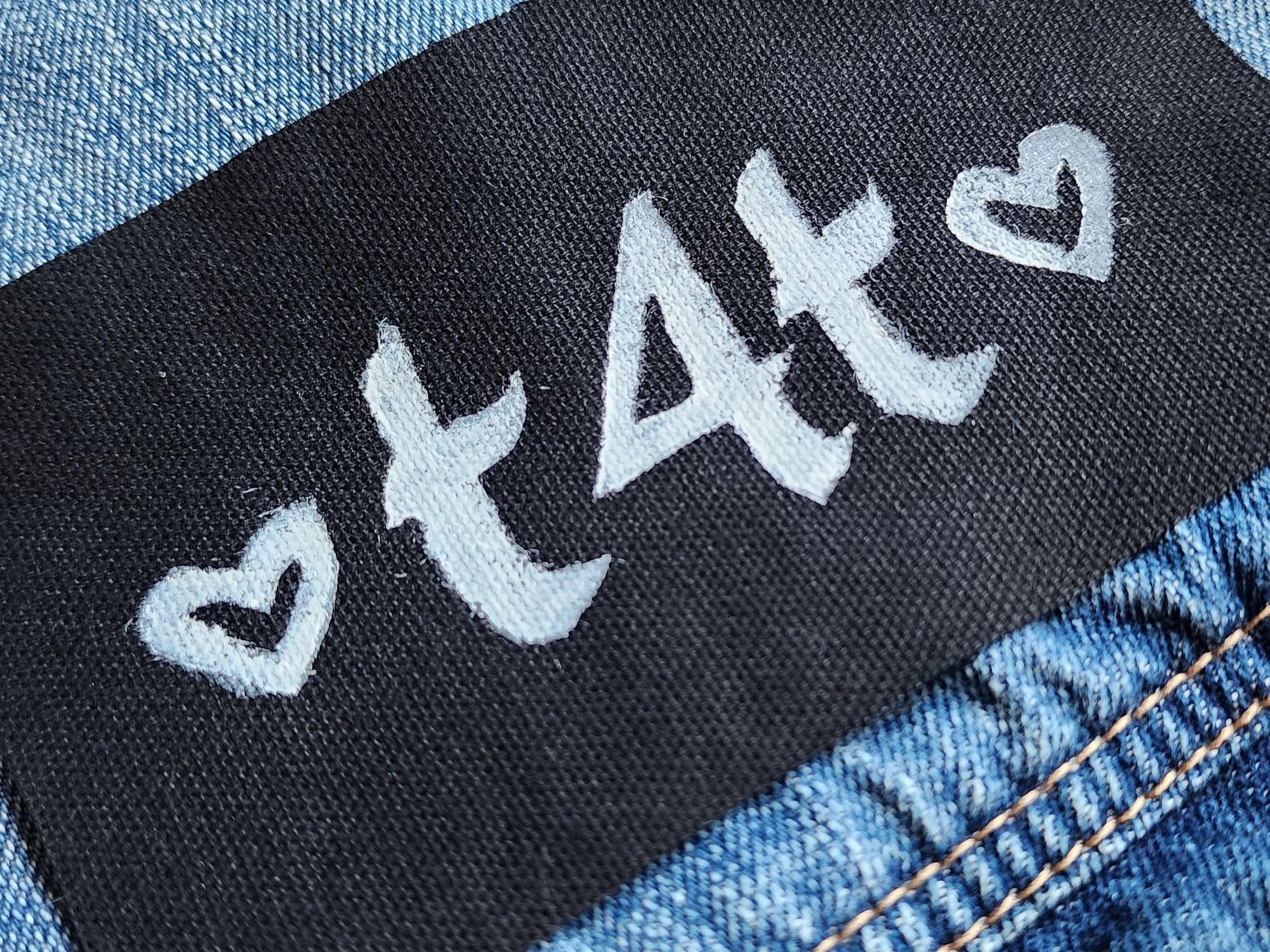 t4t trans sew on patch | lgbtq patch-My Store-rain faerie shop