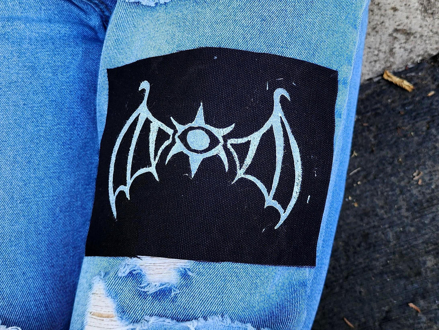 eye wings sew on patch-My Store-rain faerie shop