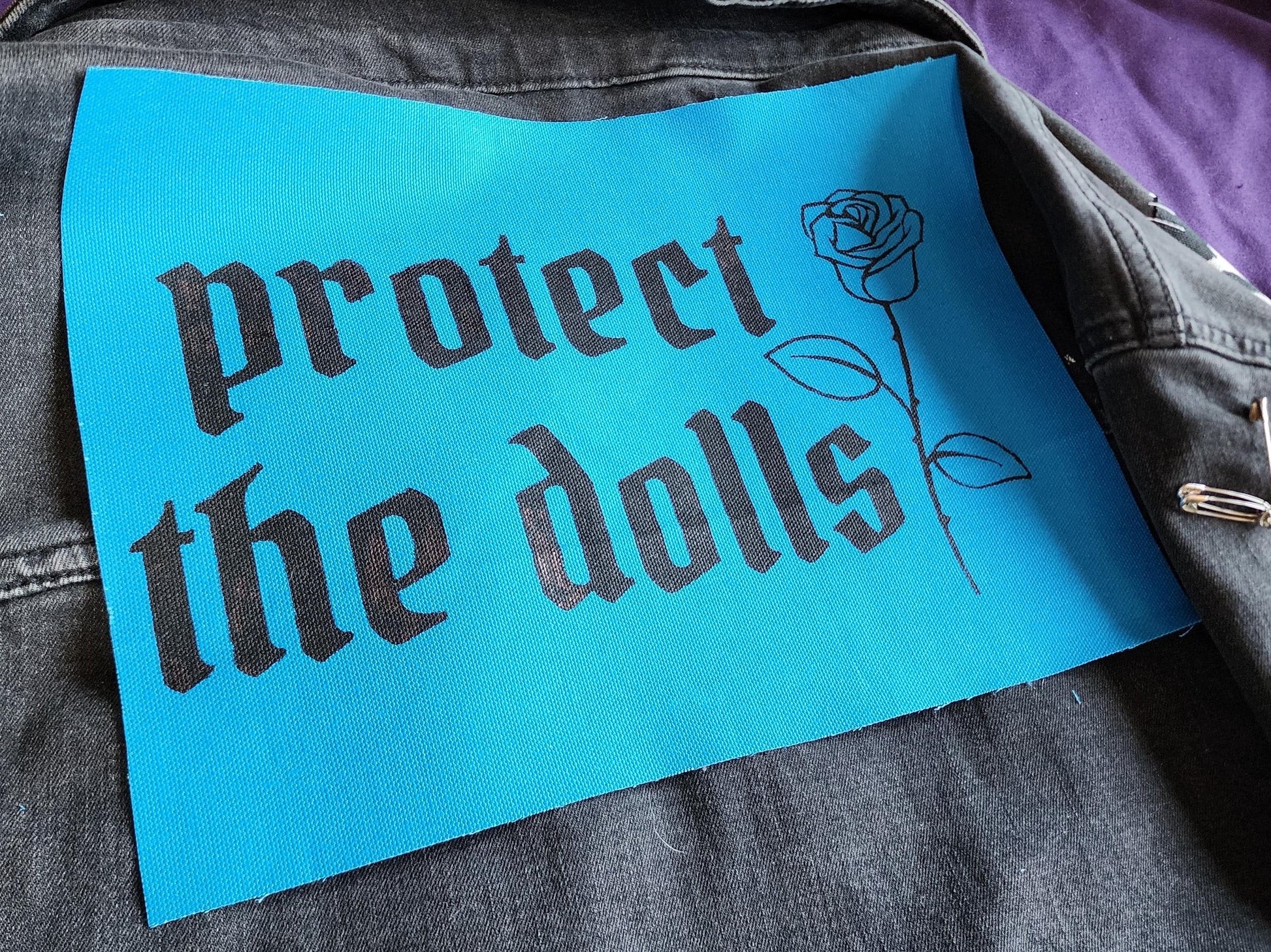 protect the dolls back patch-My Store-rain faerie shop