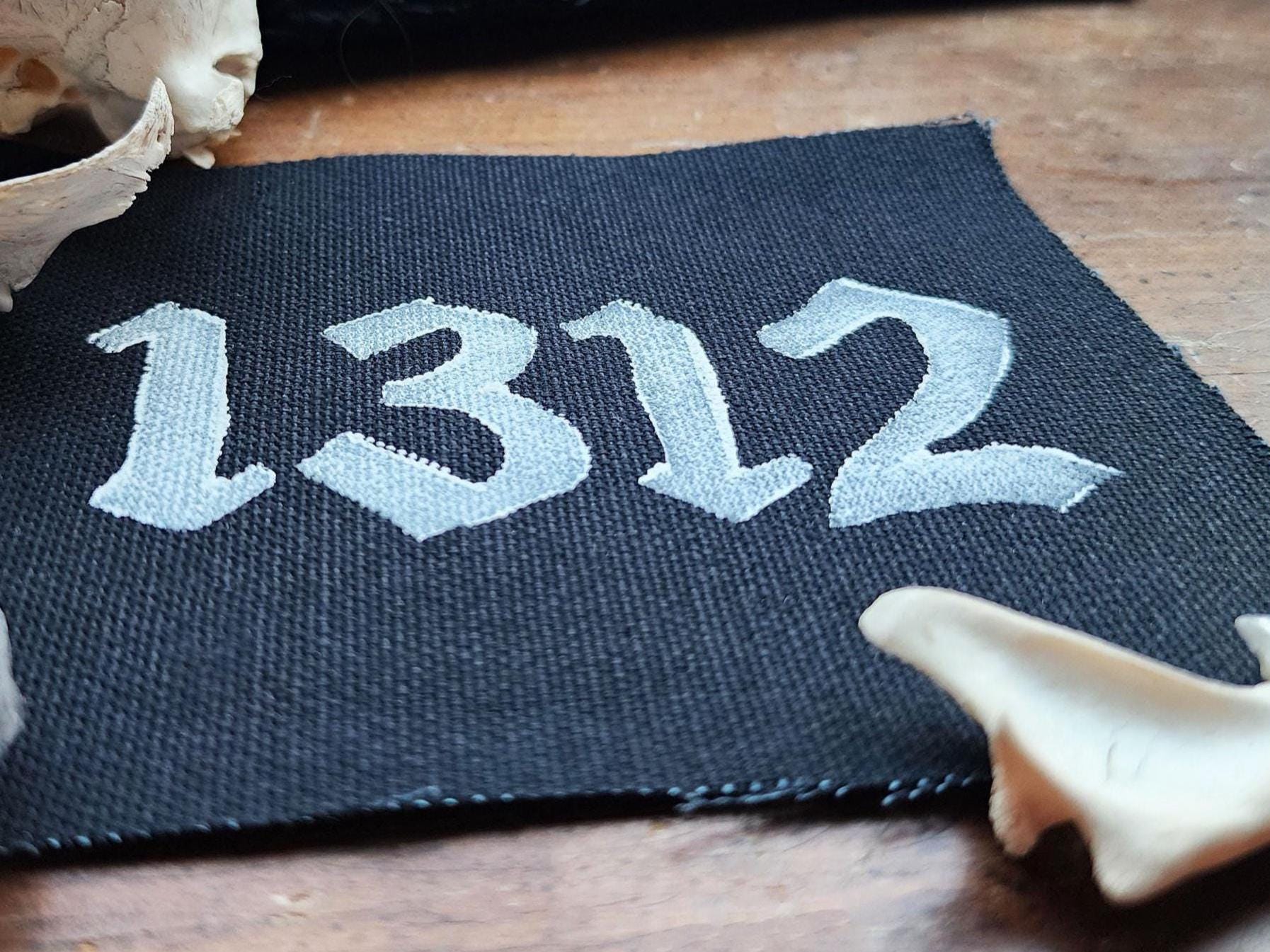 1312 sew on patch | acab-My Store-rain faerie shop