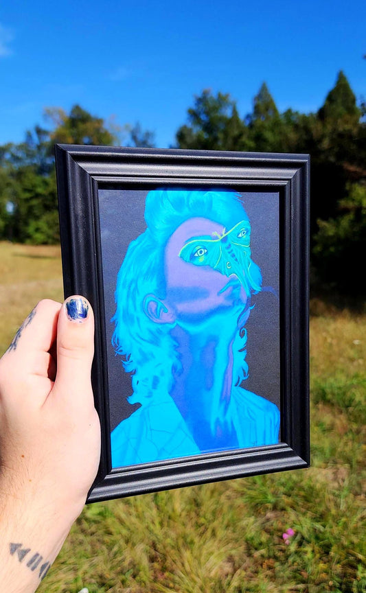 framed seeing clearly art print-My Store-rain faerie shop