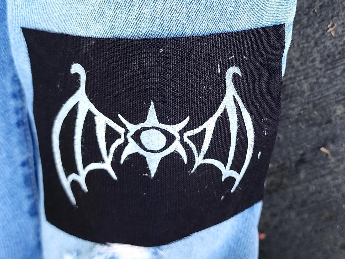 eye wings sew on patch-My Store-rain faerie shop