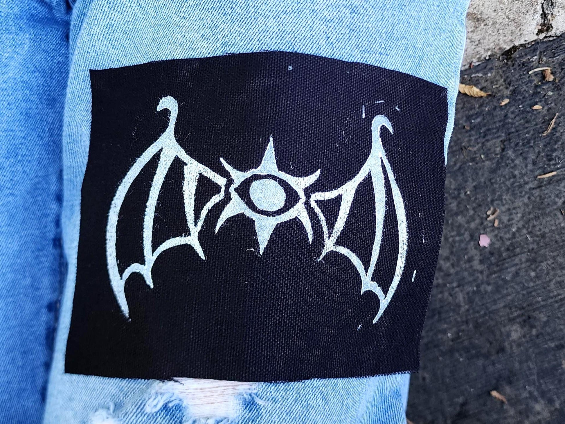 eye wings sew on patch-My Store-rain faerie shop