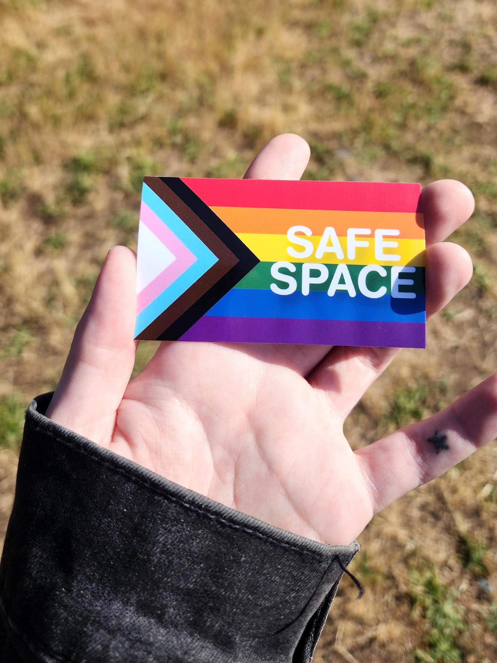 safe space sticker | waterproof-My Store-rain faerie shop