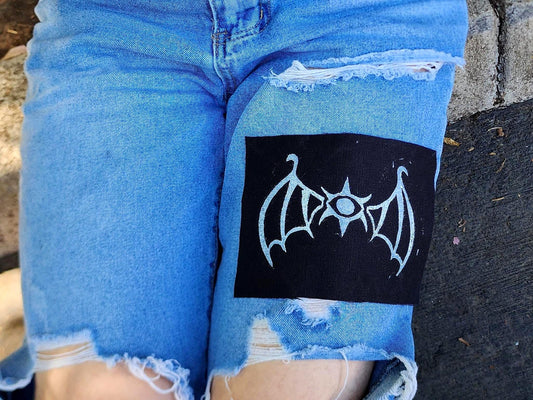 eye wings sew on patch-My Store-rain faerie shop