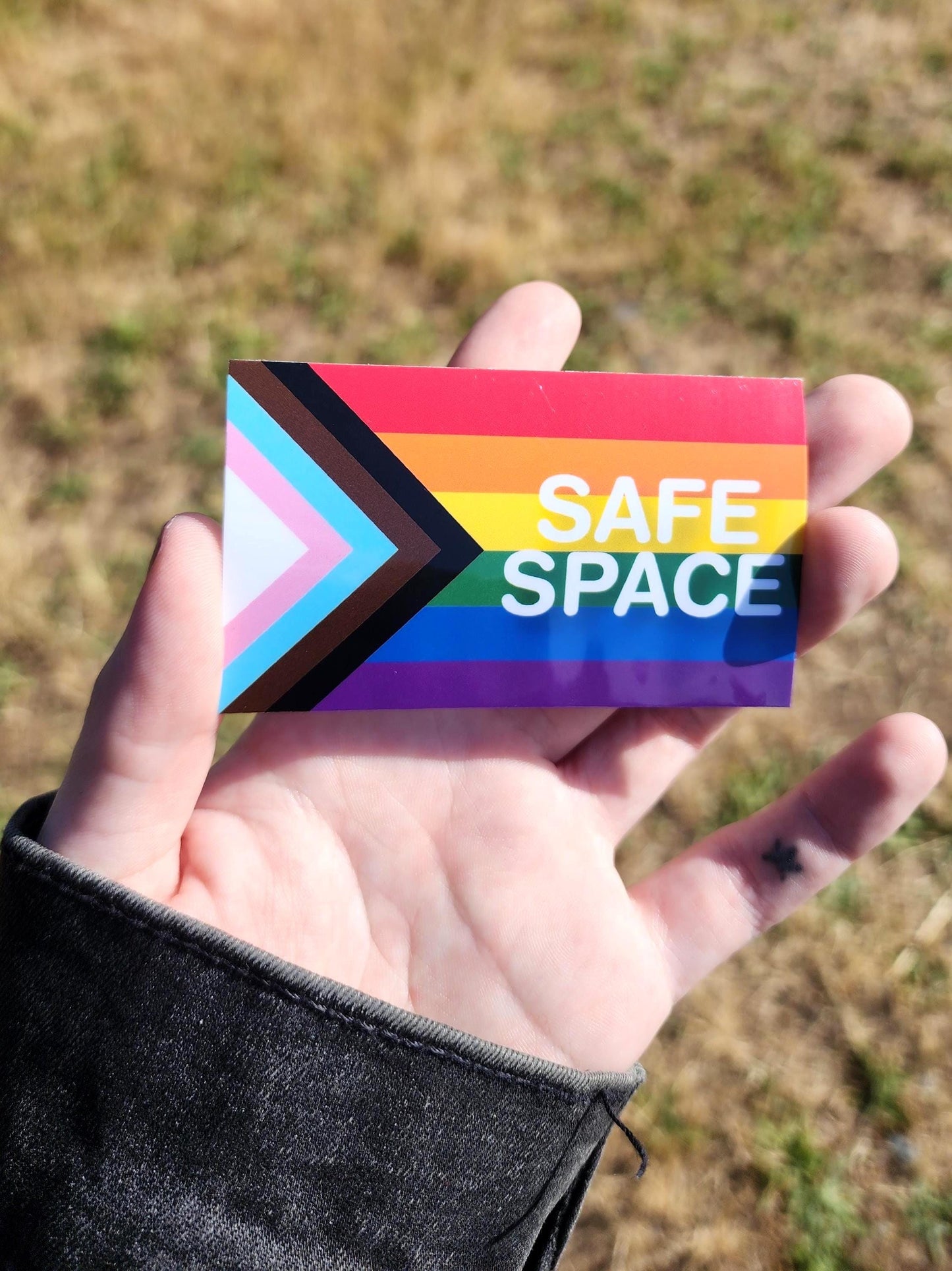 safe space sticker | waterproof-My Store-rain faerie shop