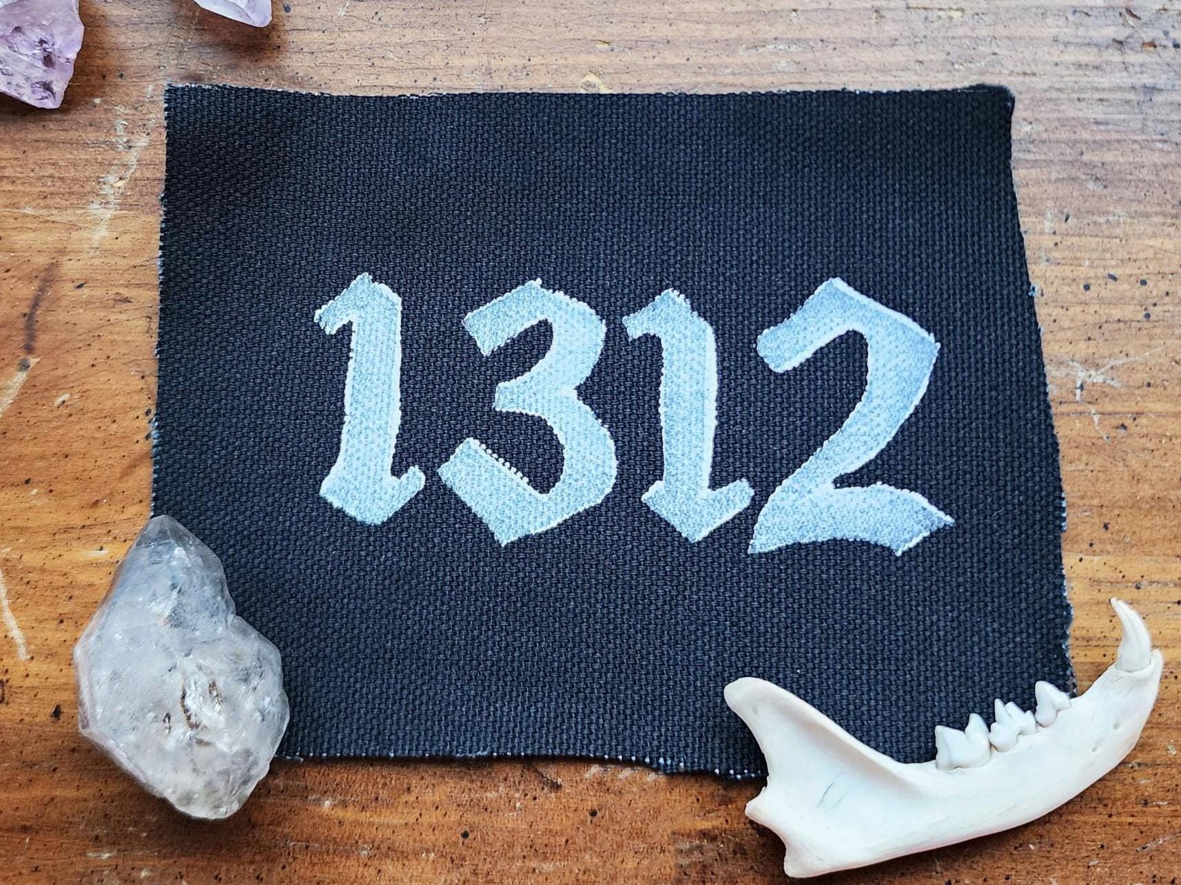 1312 sew on patch | acab-My Store-rain faerie shop