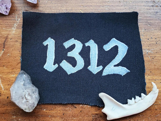 1312 sew on patch | acab-My Store-rain faerie shop