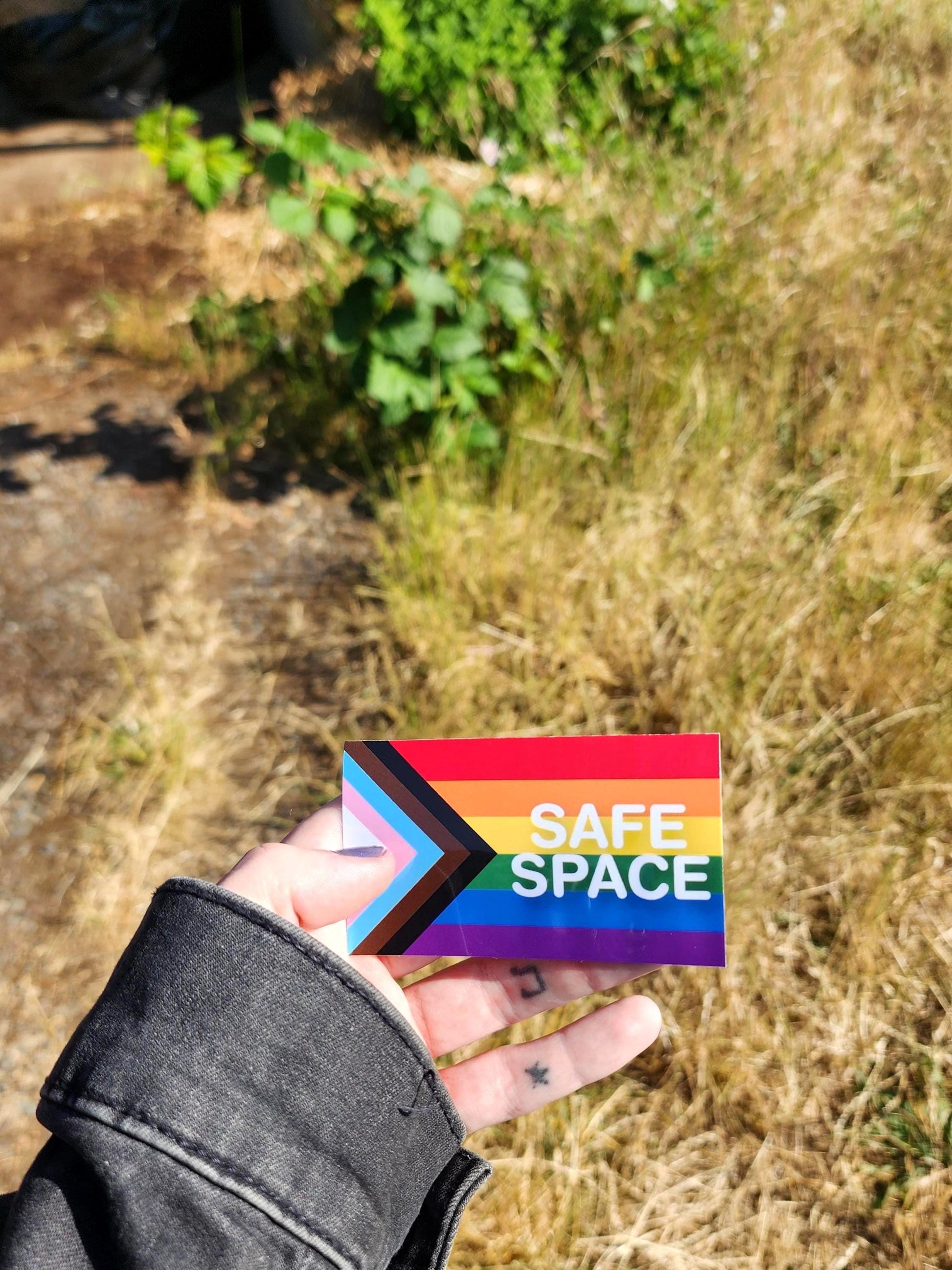 safe space sticker | waterproof-My Store-rain faerie shop
