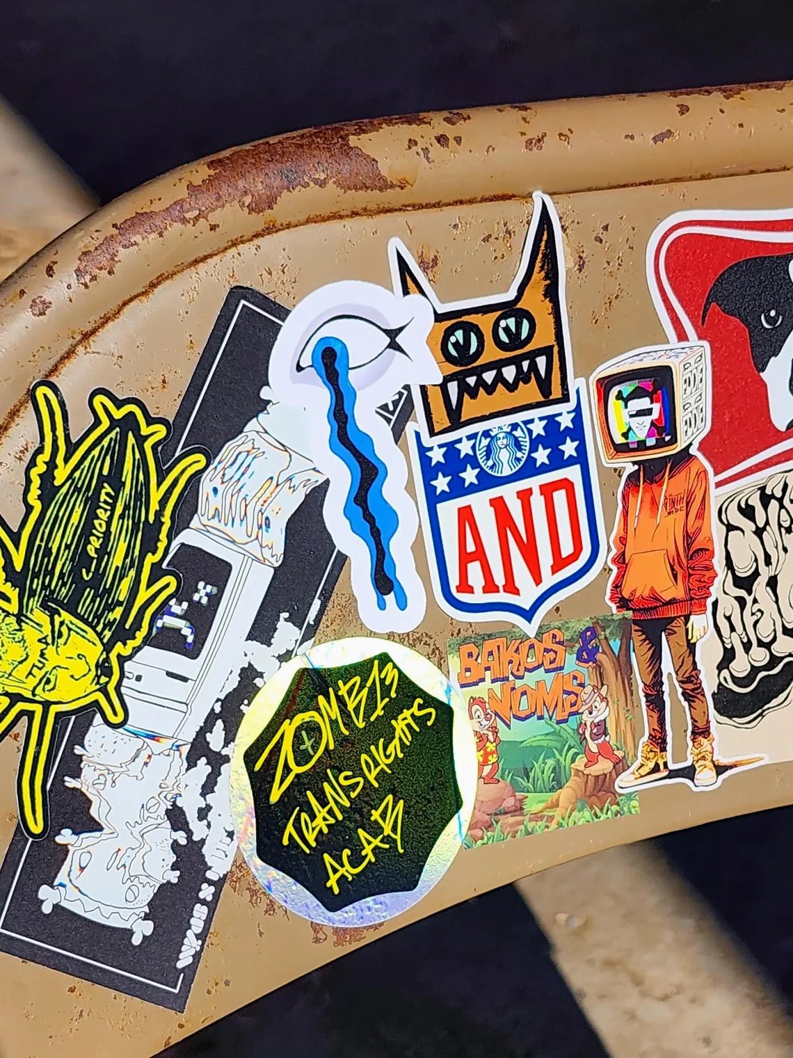 dripping eyes sticker set | waterproof | illustrative art | trippy-rain faerie shop-rain faerie shop