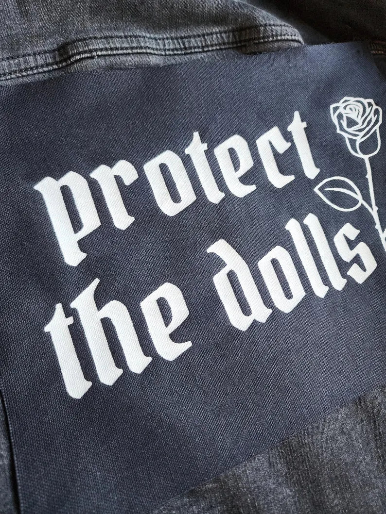 protect the dolls sew on back patch | lgbtq activism-rain faerie shop-rain faerie shop