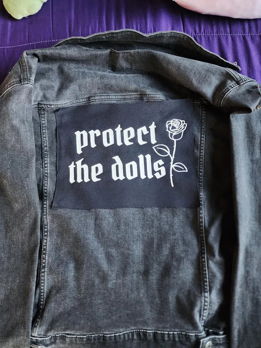 protect the dolls sew on back patch | lgbtq activism-rain faerie shop-rain faerie shop